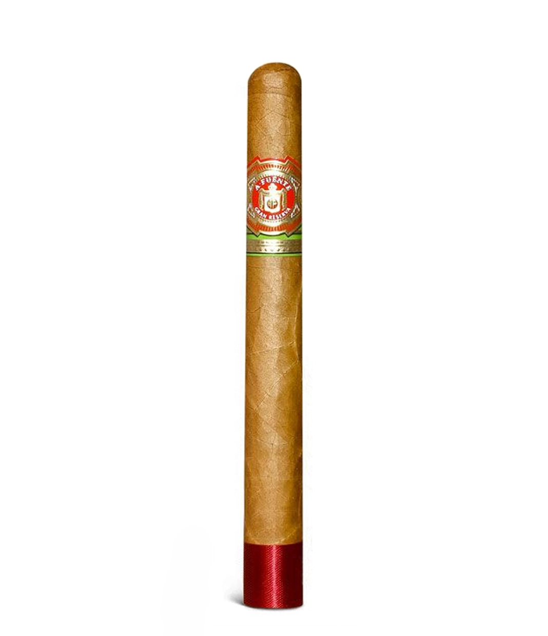 Arturo Fuente Chateau Fuente King T Rosado Tube Cigar close-up from AuCigars, premium Cuban cigar