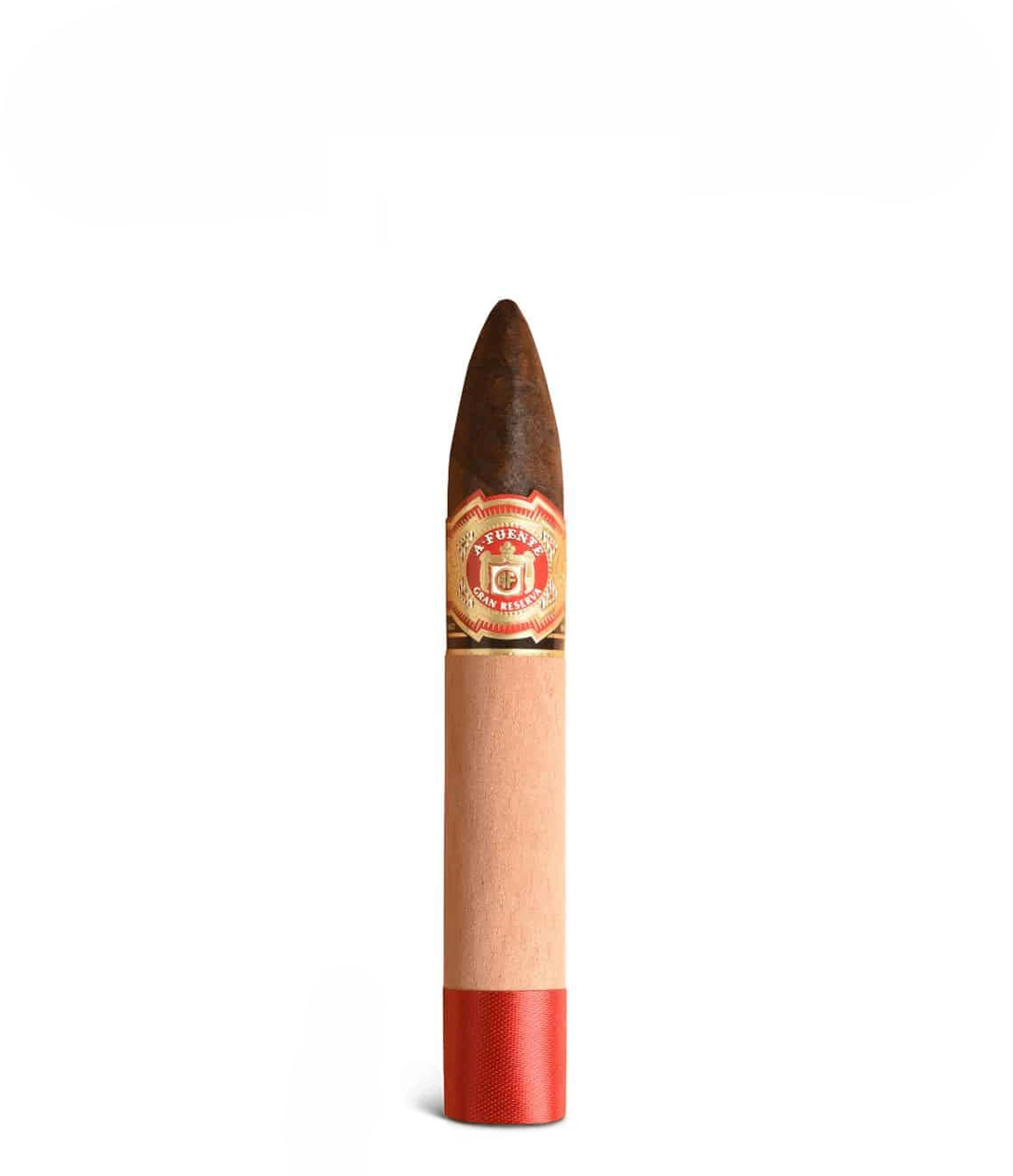 Arturo Fuente Chateau Fuente Queen B Cigar close-up from AuCigars, premium Cuban cigar