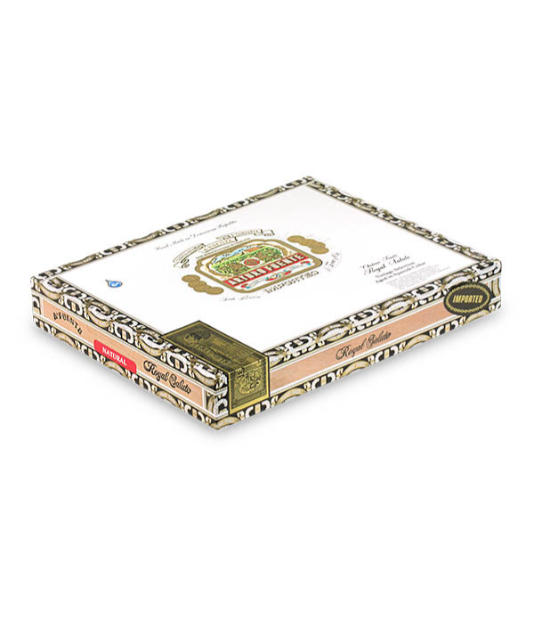 Arturo Fuente Chateau Fuente Royal Salute Natural Cigar Box View 2 from AuCigars, premium Cuban cigar