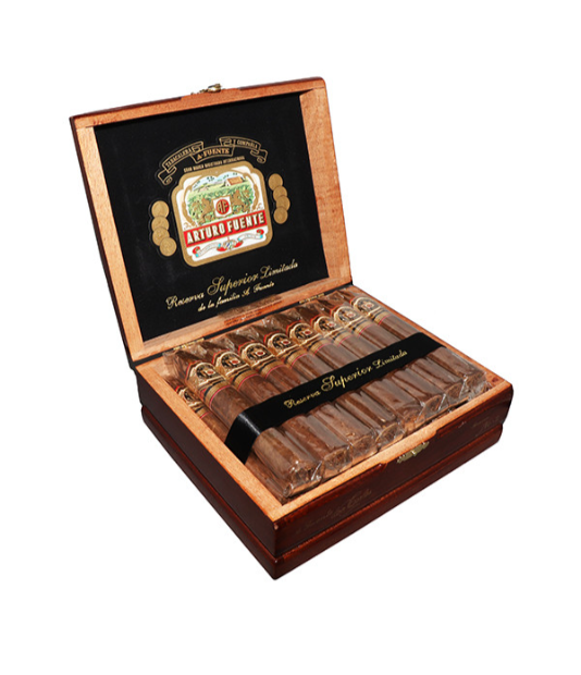 Arturo Fuente Don Carlos No.2 Cigar Box of 25 close-up from AuCigars, premium Cuban cigar