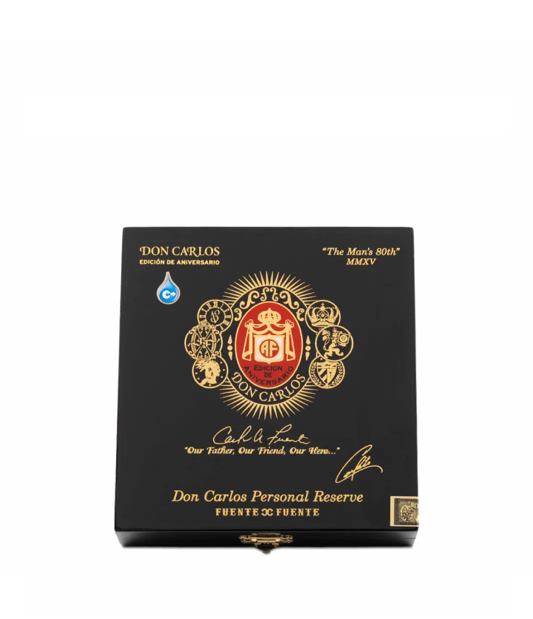 Arturo Fuente Don Carlos Personal Reserve Cigar Box View 4 from AuCigars, premium Cuban cigar