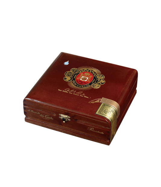 Arturo Fuente Don Carlos Presidente Toro Cigar Box View 2 from AuCigars, premium Cuban cigar