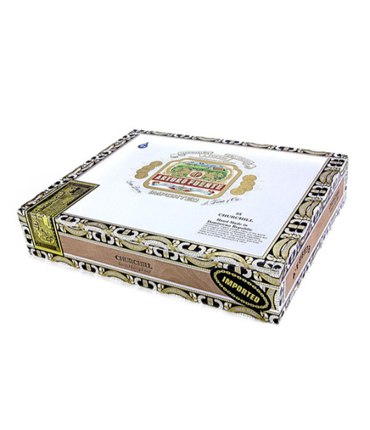 Arturo Fuente Gran Reserva Churchill Cigar Box View 2 from AuCigars, premium Cuban cigar