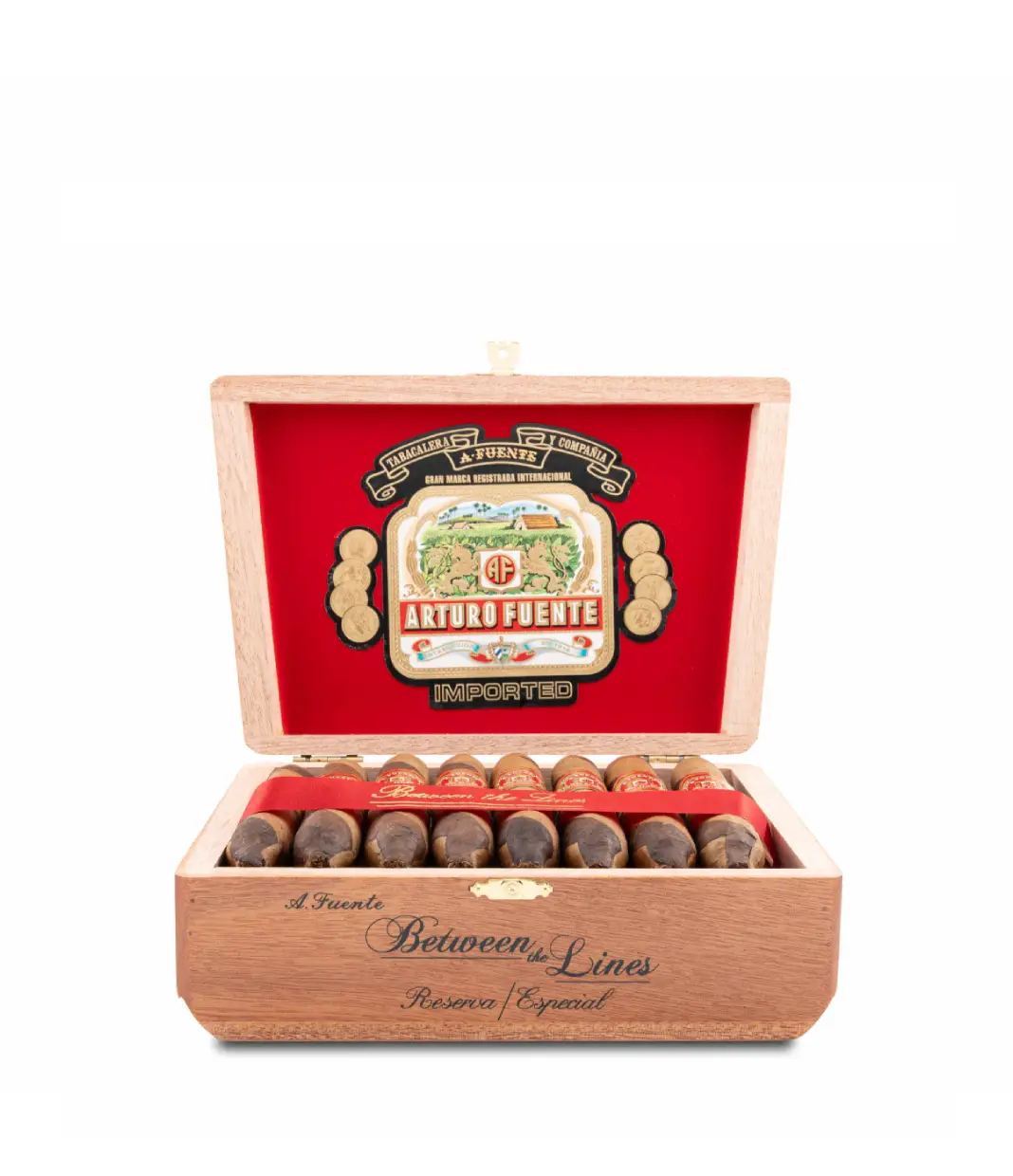 Arturo Fuente Hemingway Between The Lines Cigar Box View 4 from AuCigars, premium Cuban cigar