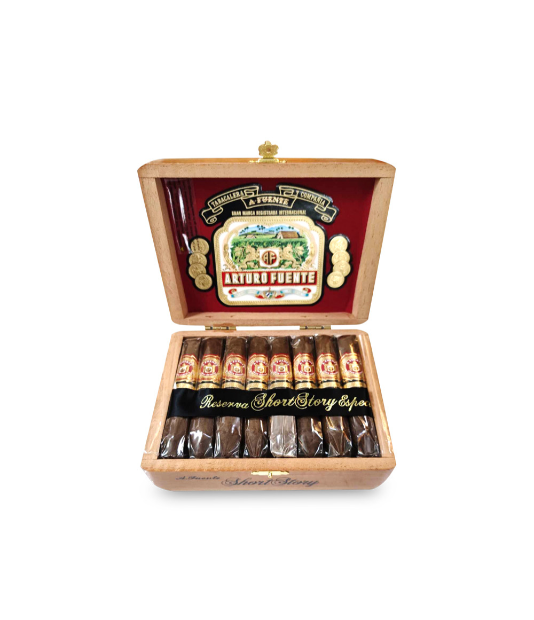 Arturo Fuente Hemingway Short Story (15 Pack) Cigar Box of 15 close-up from AuCigars, premium Cuban cigar