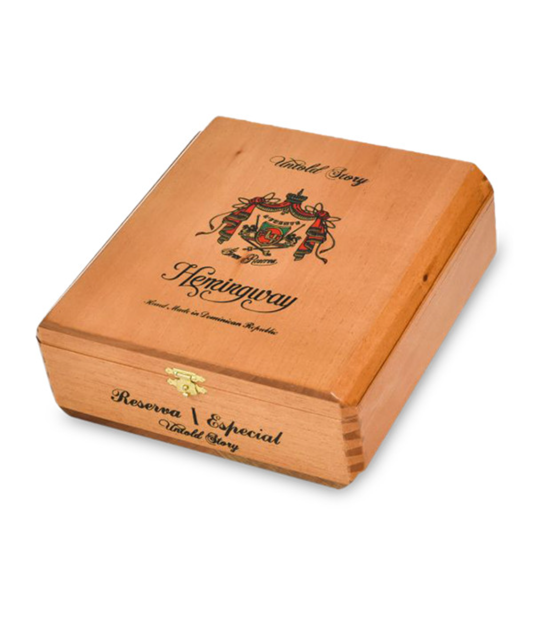 Arturo Fuente Hemingway Untold Story Cigar Box View 2 from AuCigars, premium Cuban cigar