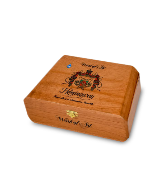 Arturo Fuente Hemingway Work of Art Cigar Box View 2 from AuCigars, premium Cuban cigar