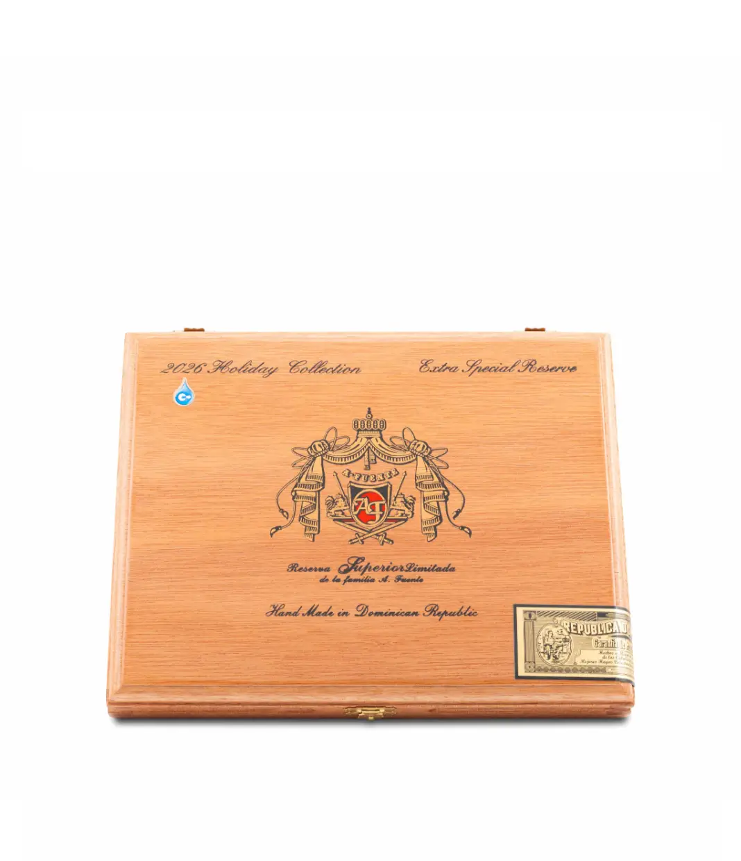 Arturo Fuente Holiday Collection 2026 Cigar Box View 3 from AuCigars, premium Cuban cigar