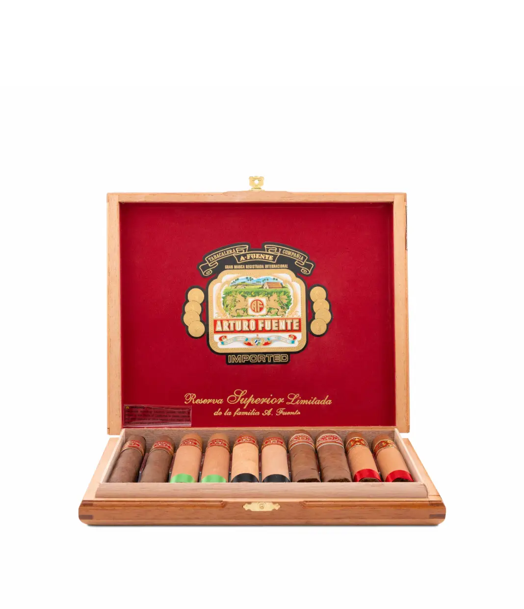 Arturo Fuente Holiday Collection 2026 Cigar Box View 4 from AuCigars, premium Cuban cigar