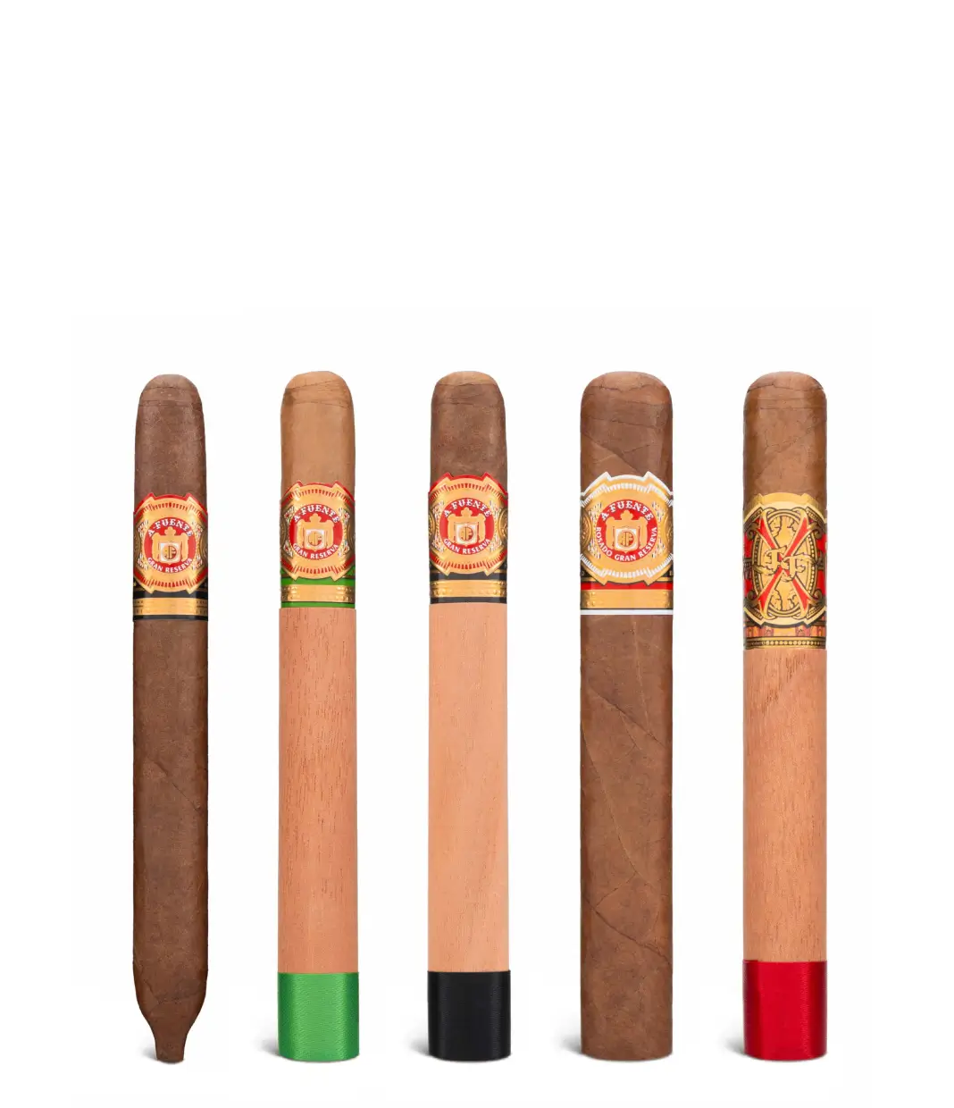 Arturo Fuente Holiday Collection Sampler (2024) Box of 10 from AuCigars, premium Cuban cigar.