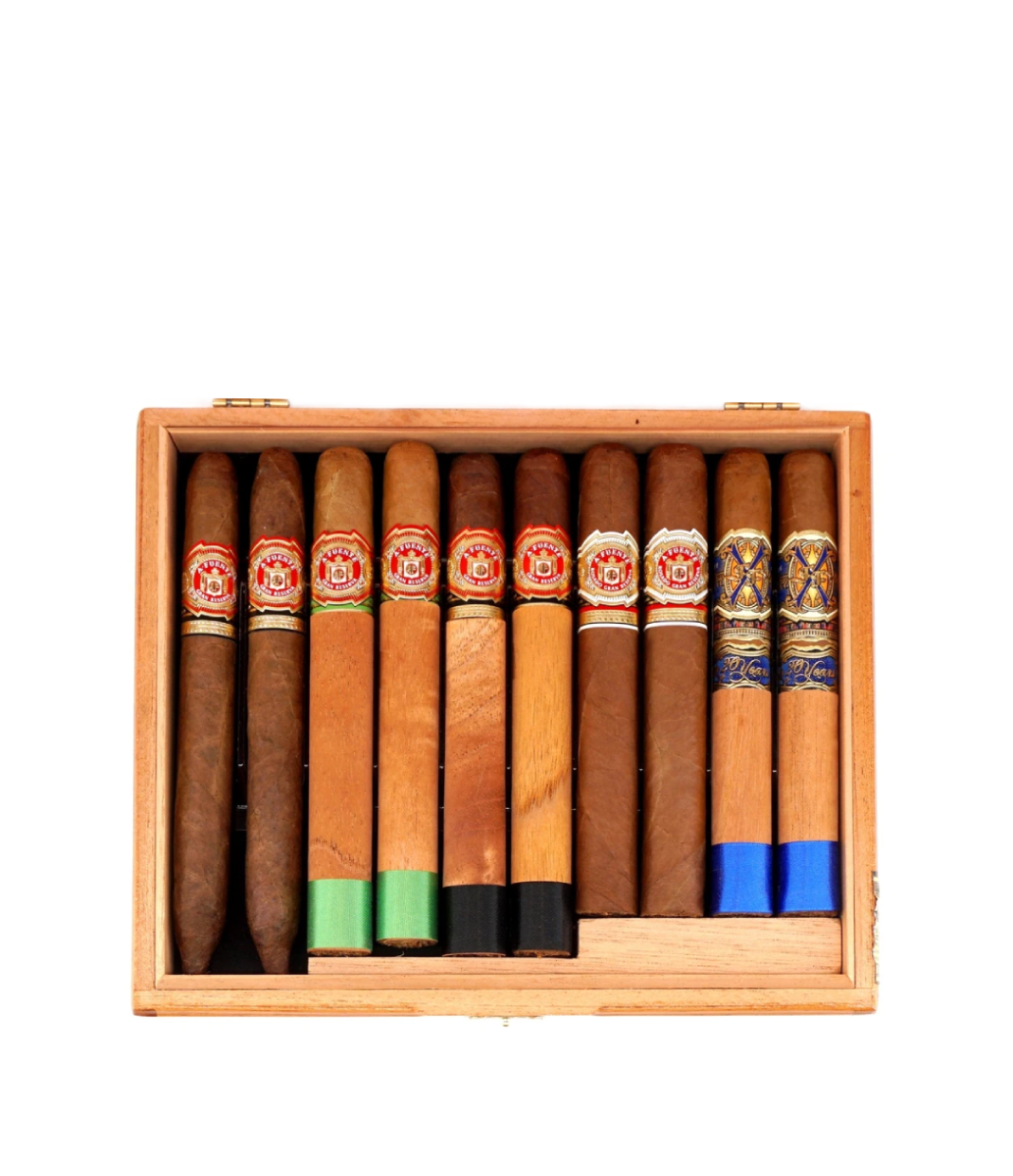 Arturo Fuente Holiday A Father and His Son Sampler Box of 10 from AuCigars, premium Cuban cigar.