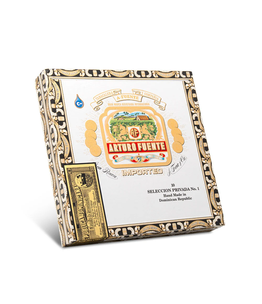 Arturo Fuente Seleccion Privada No 1 Cigar Box View 3 from AuCigars, premium Cuban cigar