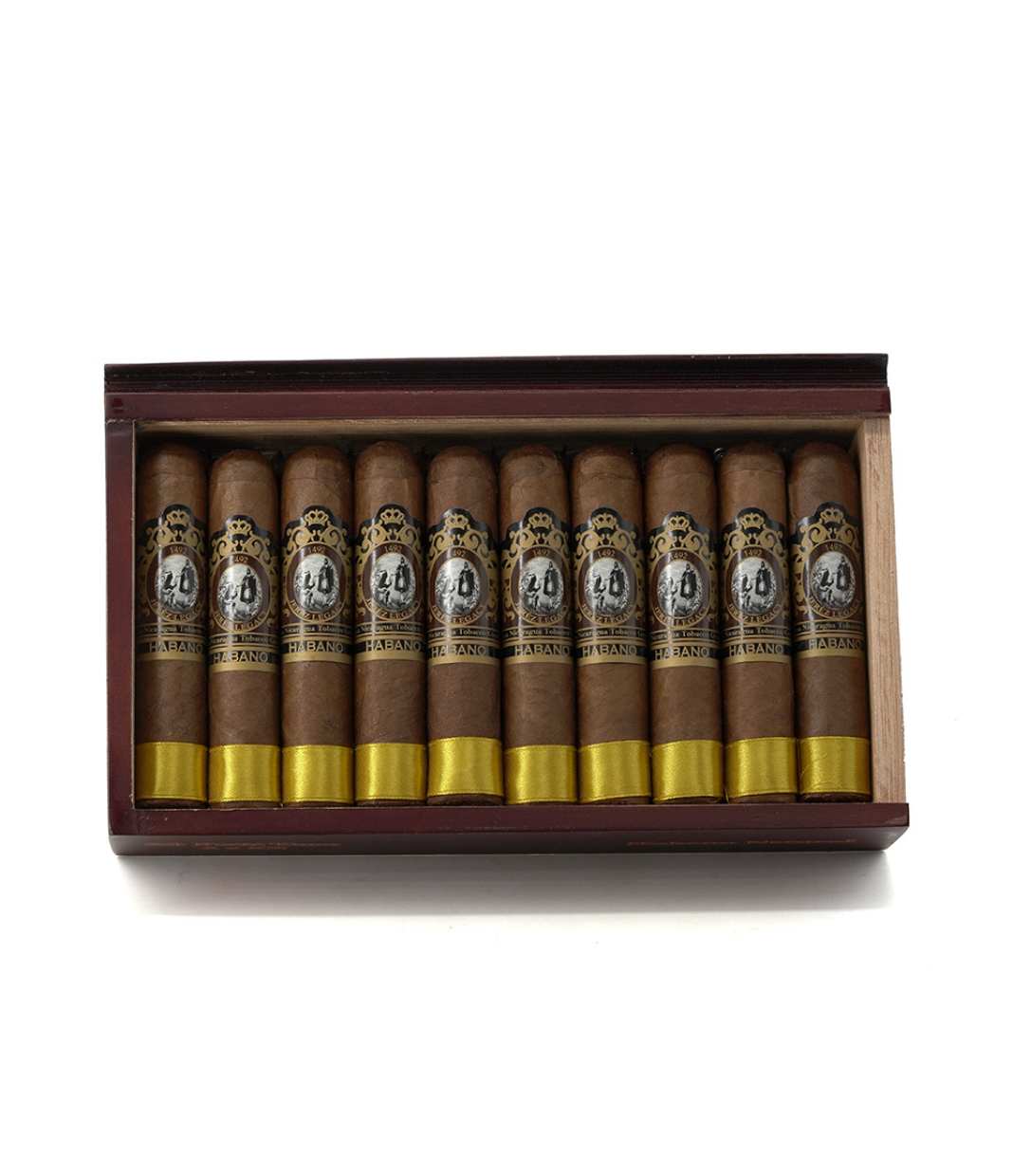 Casa Nicaragua 1492 Jerez Legacy Petit Toro Cigar Box View 2 from AuCigars, premium Cuban cigar