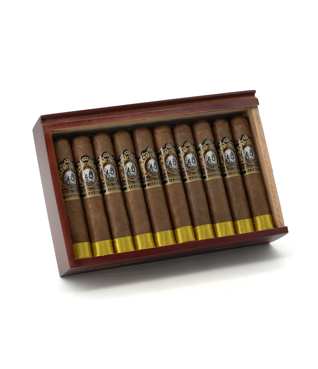 Casa Nicaragua 1492 Jerez Legacy Robusto Extra Cigar Box of 20 close-up from AuCigars, premium Cuban cigar