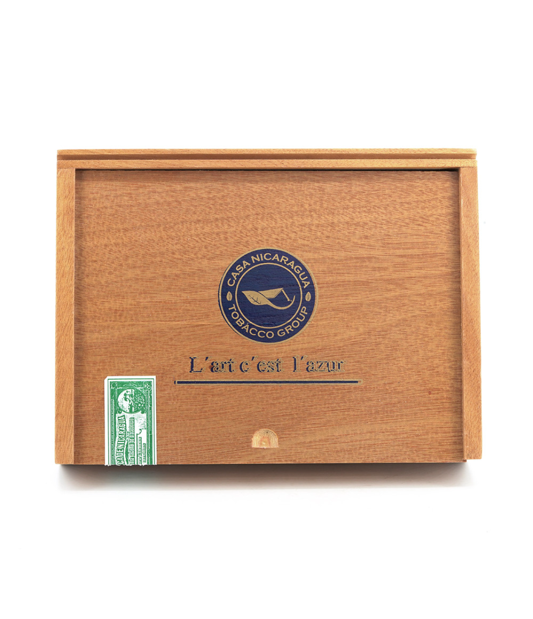 Casa Nicaragua Azul Esplendido Cigar Box View 4 from AuCigars, premium Cuban cigar