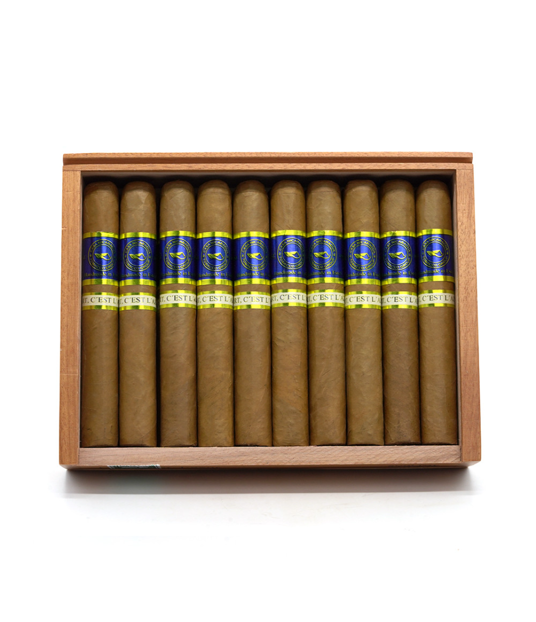 Casa Nicaragua Azul Sublime Cigar Box View 2 from AuCigars, premium Cuban cigar