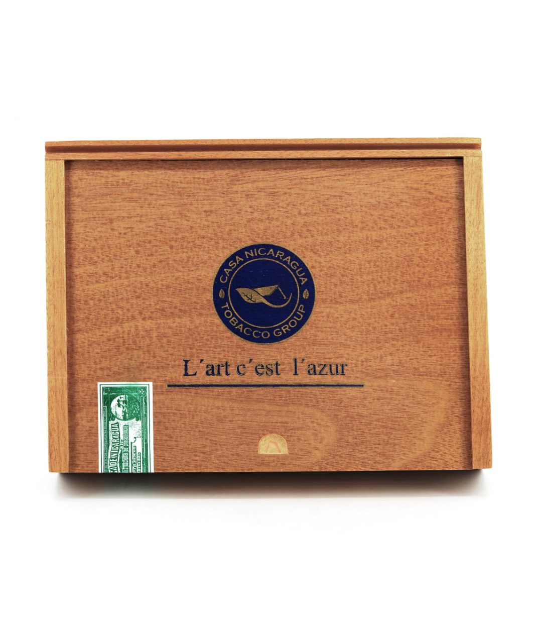 Casa Nicaragua Azul Sublime Cigar Box View 4 from AuCigars, premium Cuban cigar