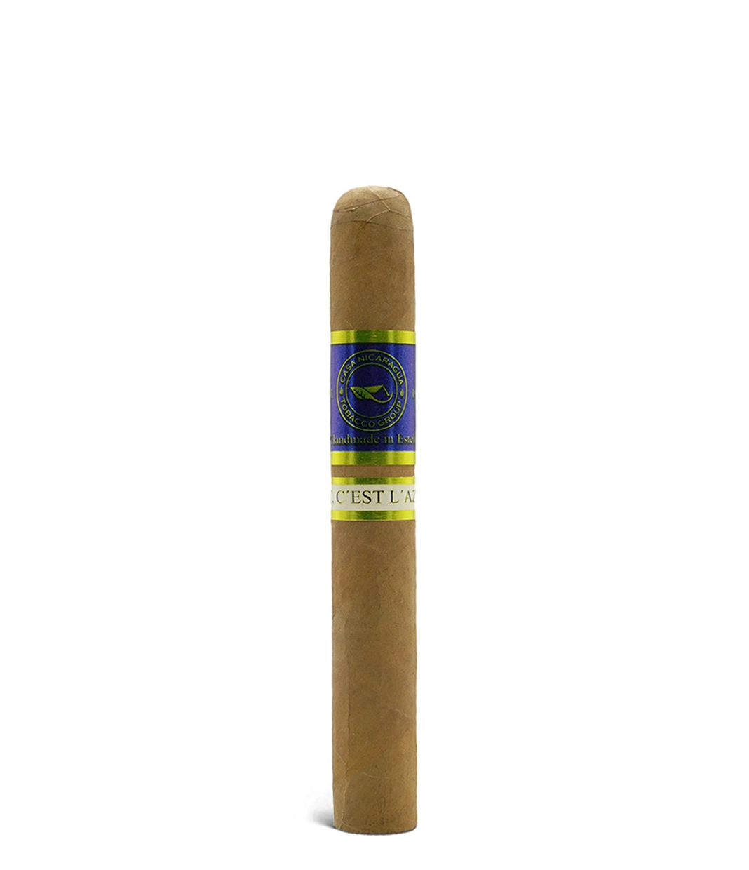 Casa Nicaragua Azul Toro Cigar close-up from AuCigars, premium Cuban cigar