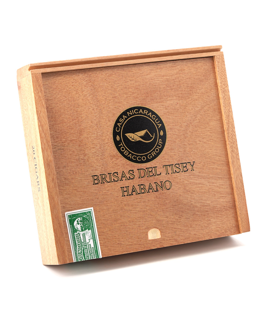 Casa Nicaragua Brisas Del Tisey Churchill Cigar Box View 3 from AuCigars, premium Cuban cigar