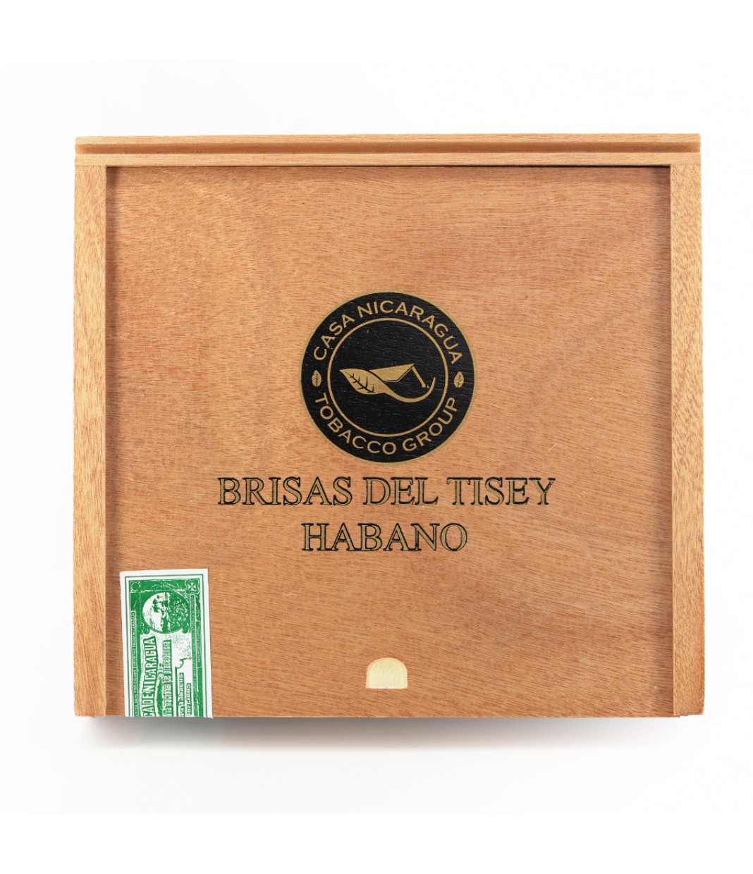 Casa Nicaragua Brisas Del Tisey Churchill Cigar Box View 4 from AuCigars, premium Cuban cigar