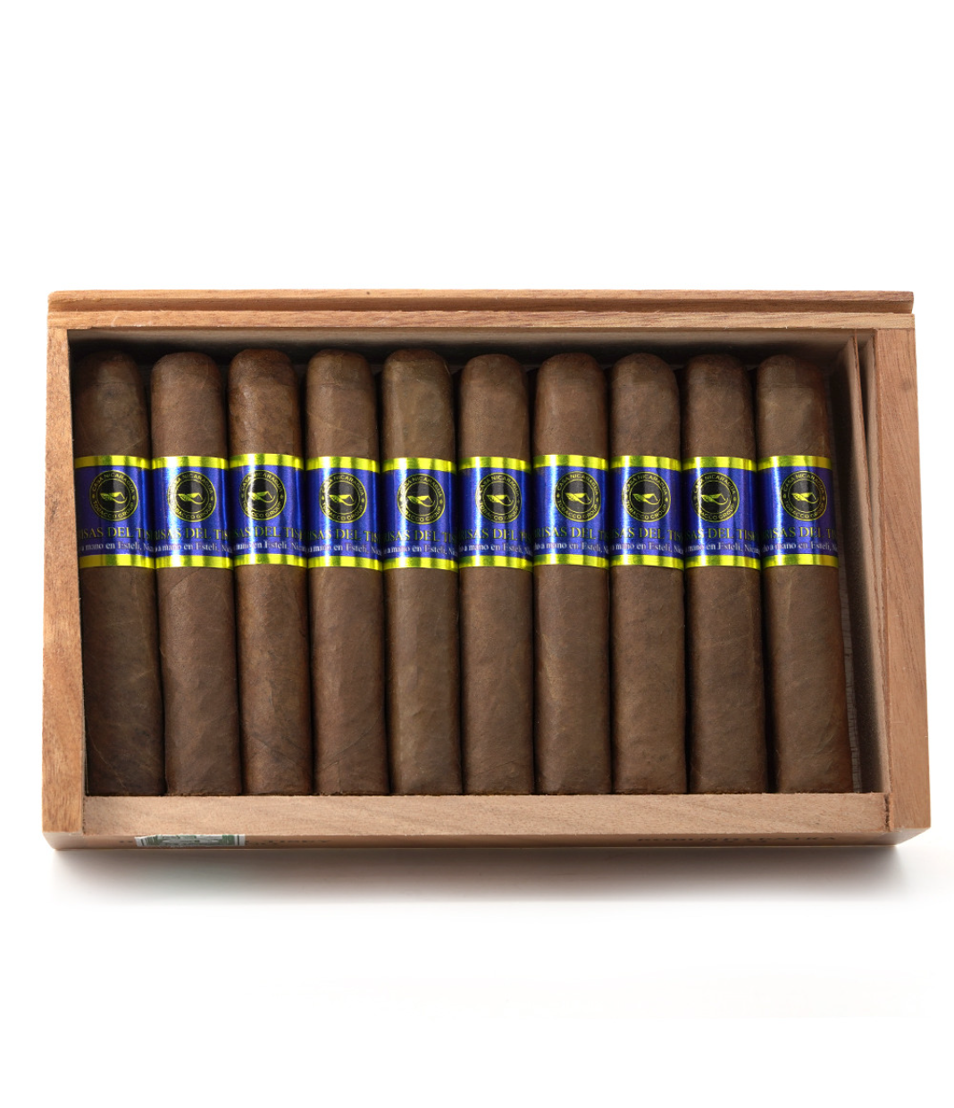 Casa Nicaragua Brisas Del Tisey Robusto Extra Cigar Box View 2 from AuCigars, premium Cuban cigar