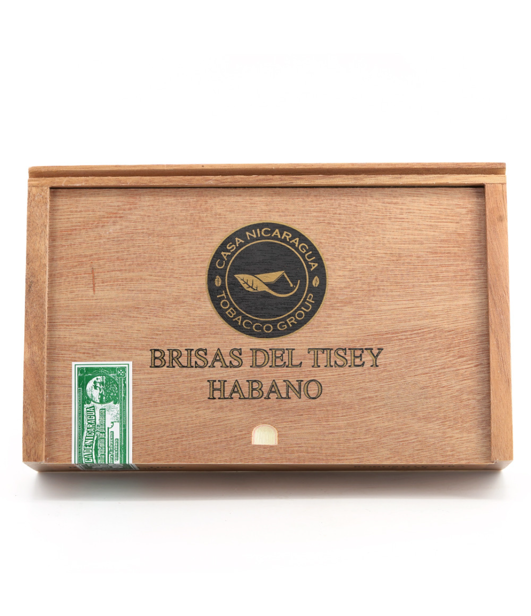 Casa Nicaragua Brisas Del Tisey Robusto Extra Cigar Box View 4 from AuCigars, premium Cuban cigar