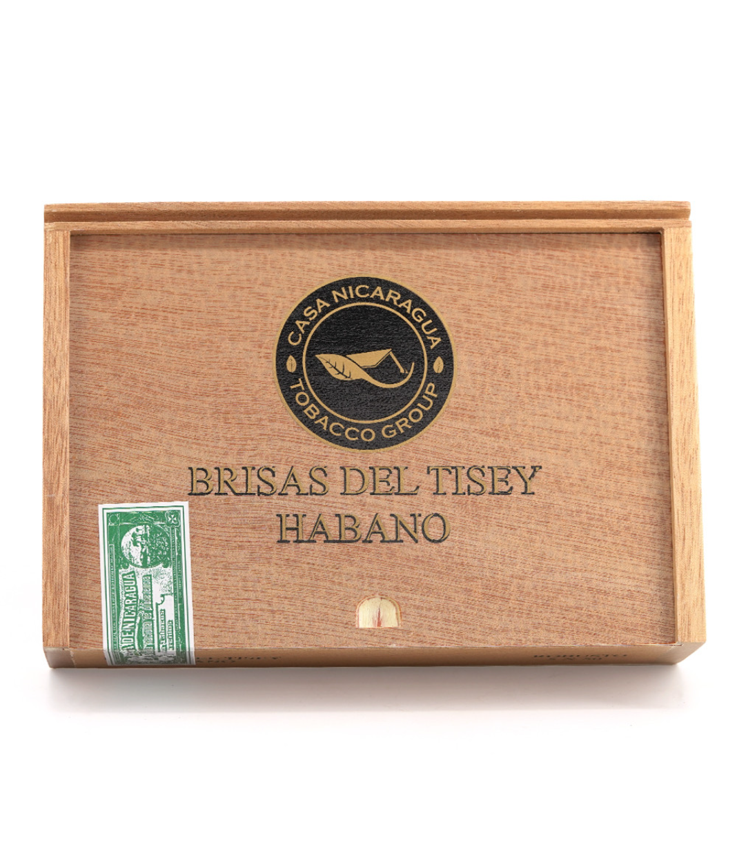 Casa Nicaragua Brisas Del Tisey Robusto Cigar Box View 4 from AuCigars, premium Cuban cigar