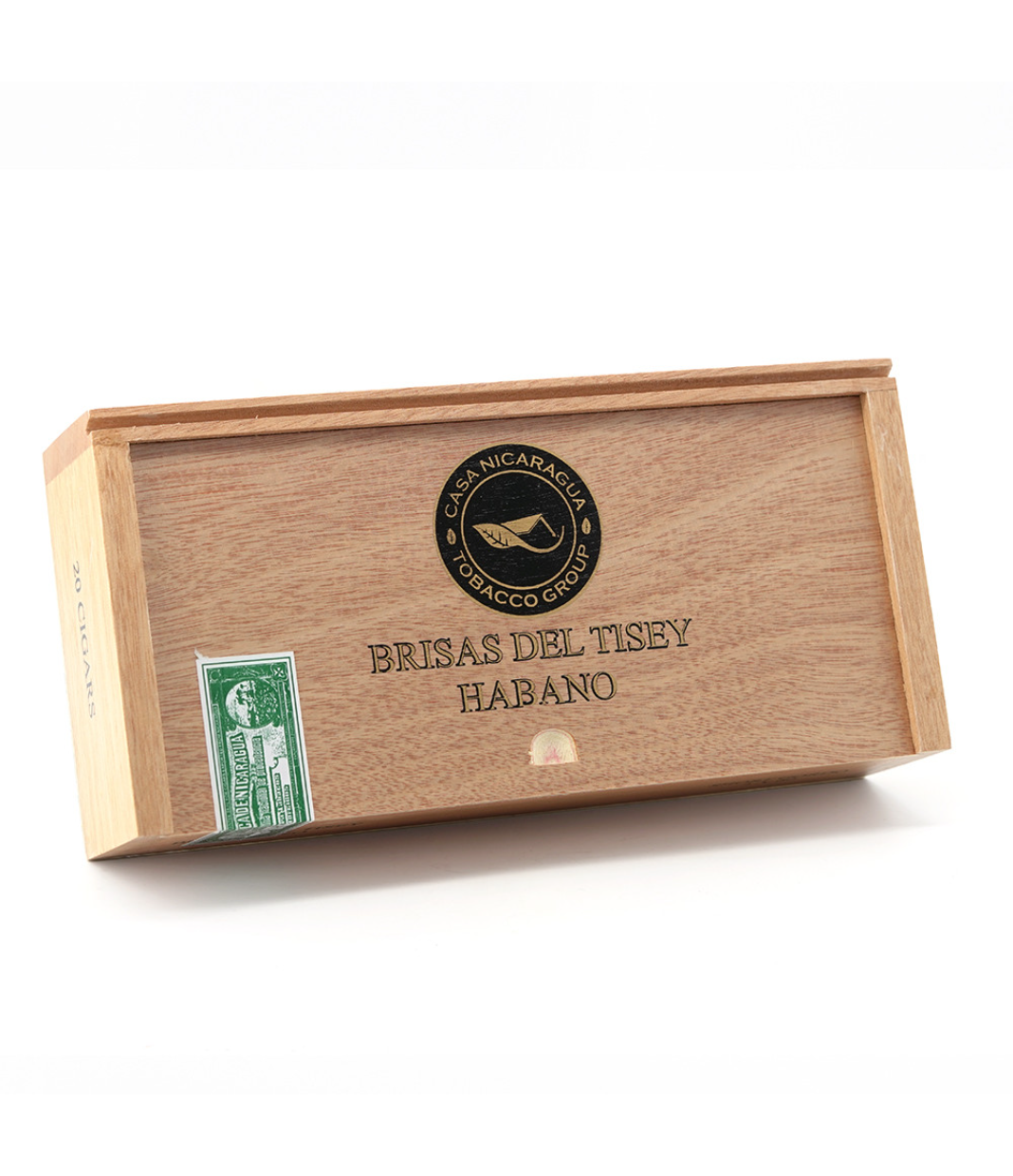 Casa Nicaragua Brisas Del Tisey Short Gordo Cigar Box View 3 from AuCigars, premium Cuban cigar