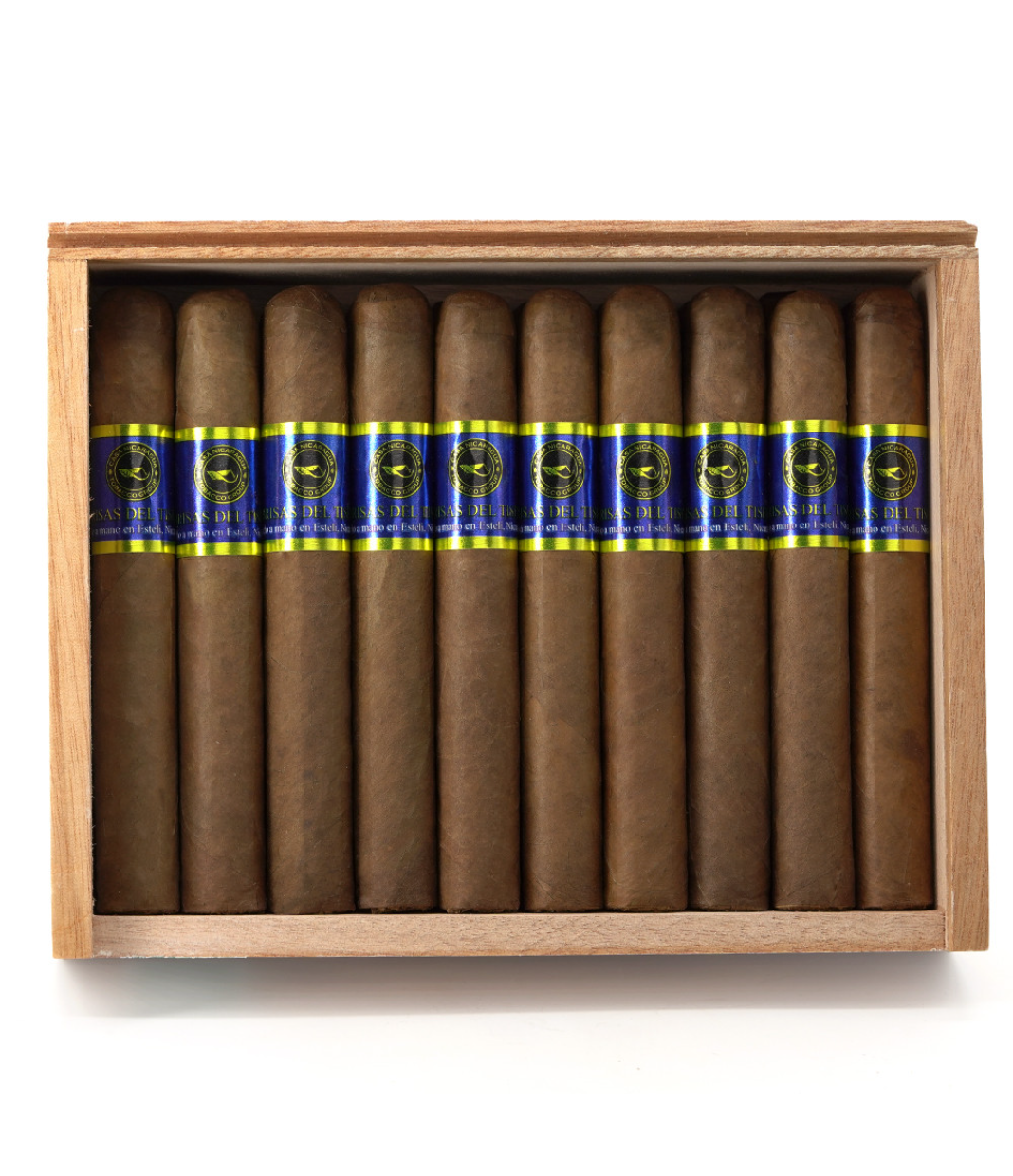 Casa Nicaragua Brisas Del Tisey Toro Cigar Box View 2 from AuCigars, premium Cuban cigar