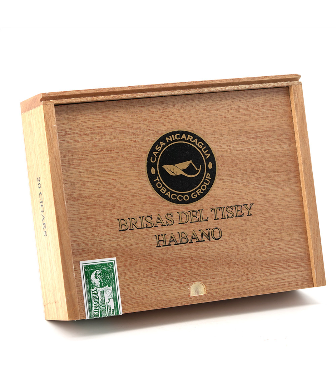 Casa Nicaragua Brisas Del Tisey Toro Cigar Box View 3 from AuCigars, premium Cuban cigar