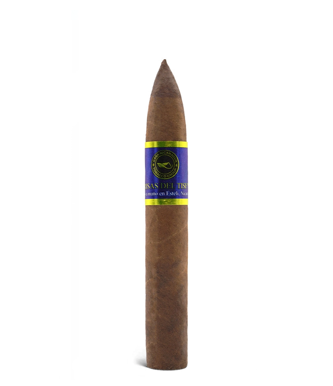Casa Nicaragua Brisas Del Tisey Torpedo Cigar close-up from AuCigars, premium Cuban cigar