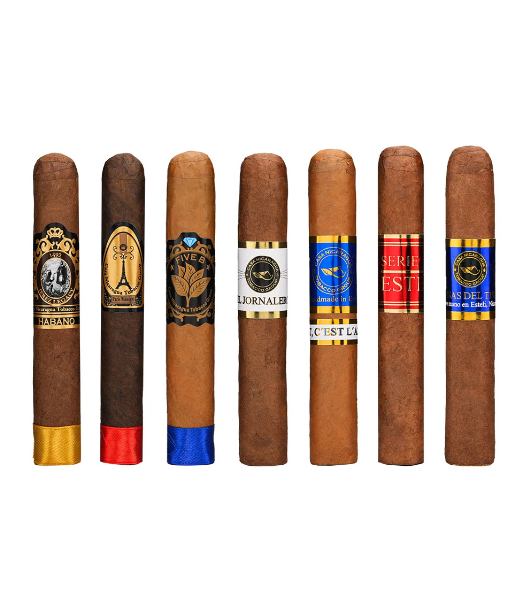 Casa Nicaragua Casa Nicaragua Seleccion Especial Robusto Sampler Cigar Box View 3 from AuCigars, premium Cuban cigar