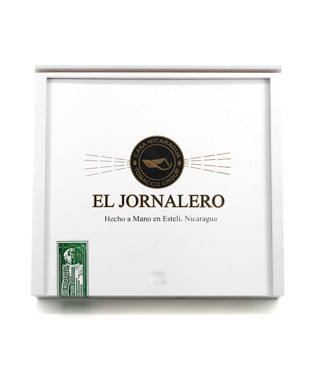 Casa Nicaragua El Jornalero Churchill Cigar Box View 4 from AuCigars, premium Cuban cigar