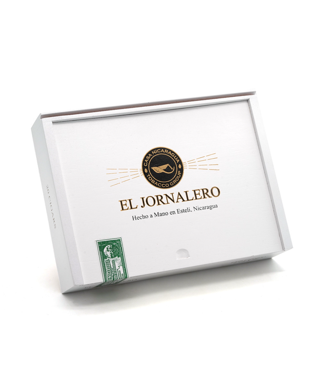 Casa Nicaragua El Jornalero Esplendido Cigar Box View 3 from AuCigars, premium Cuban cigar