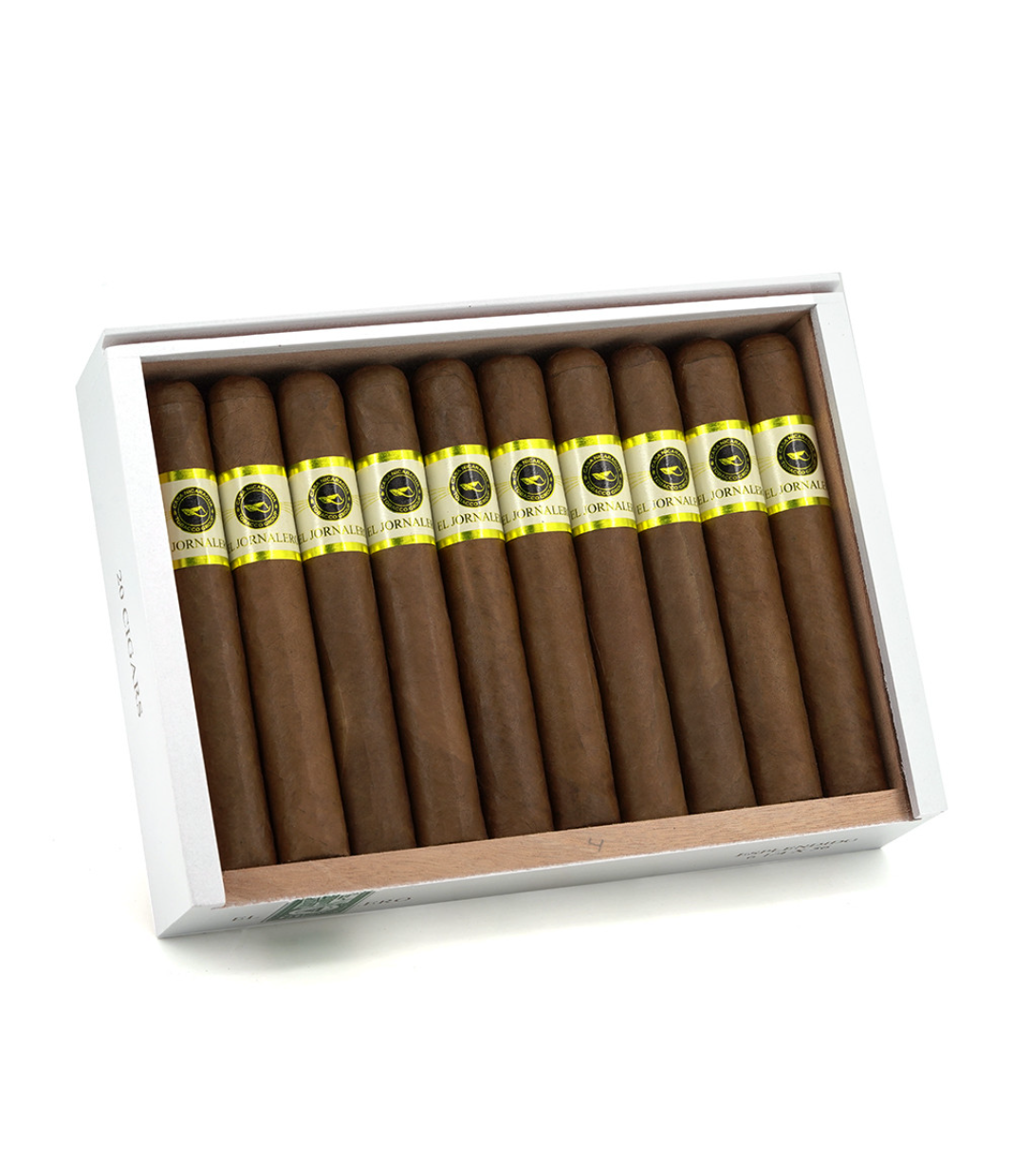 Casa Nicaragua El Jornalero Esplendido Cigar Box of 20 close-up from AuCigars, premium Cuban cigar