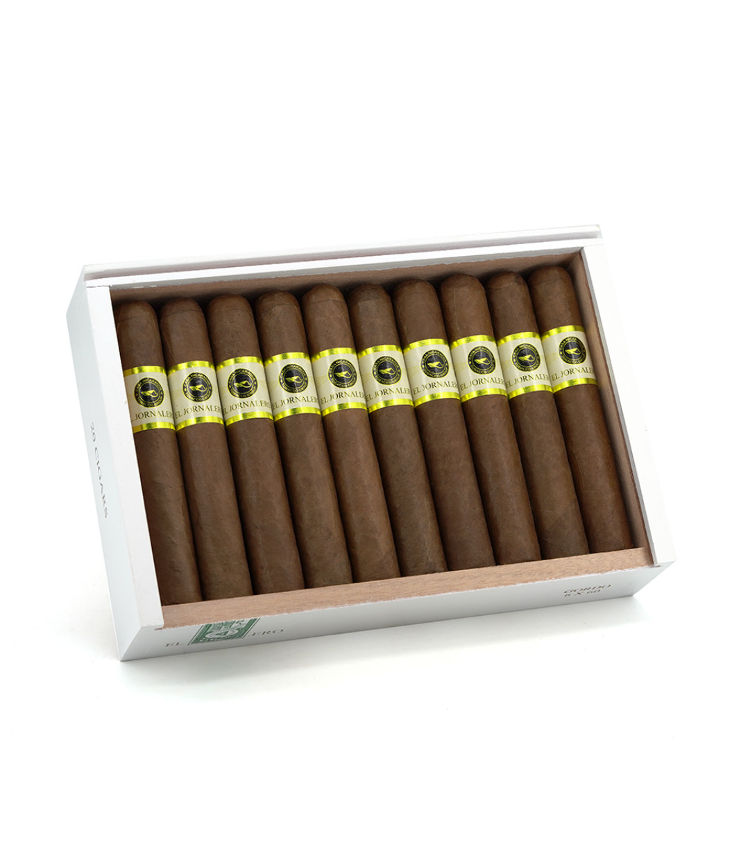 Casa Nicaragua El Jornalero Gordo Cigar Box of 20 close-up from AuCigars, premium Cuban cigar