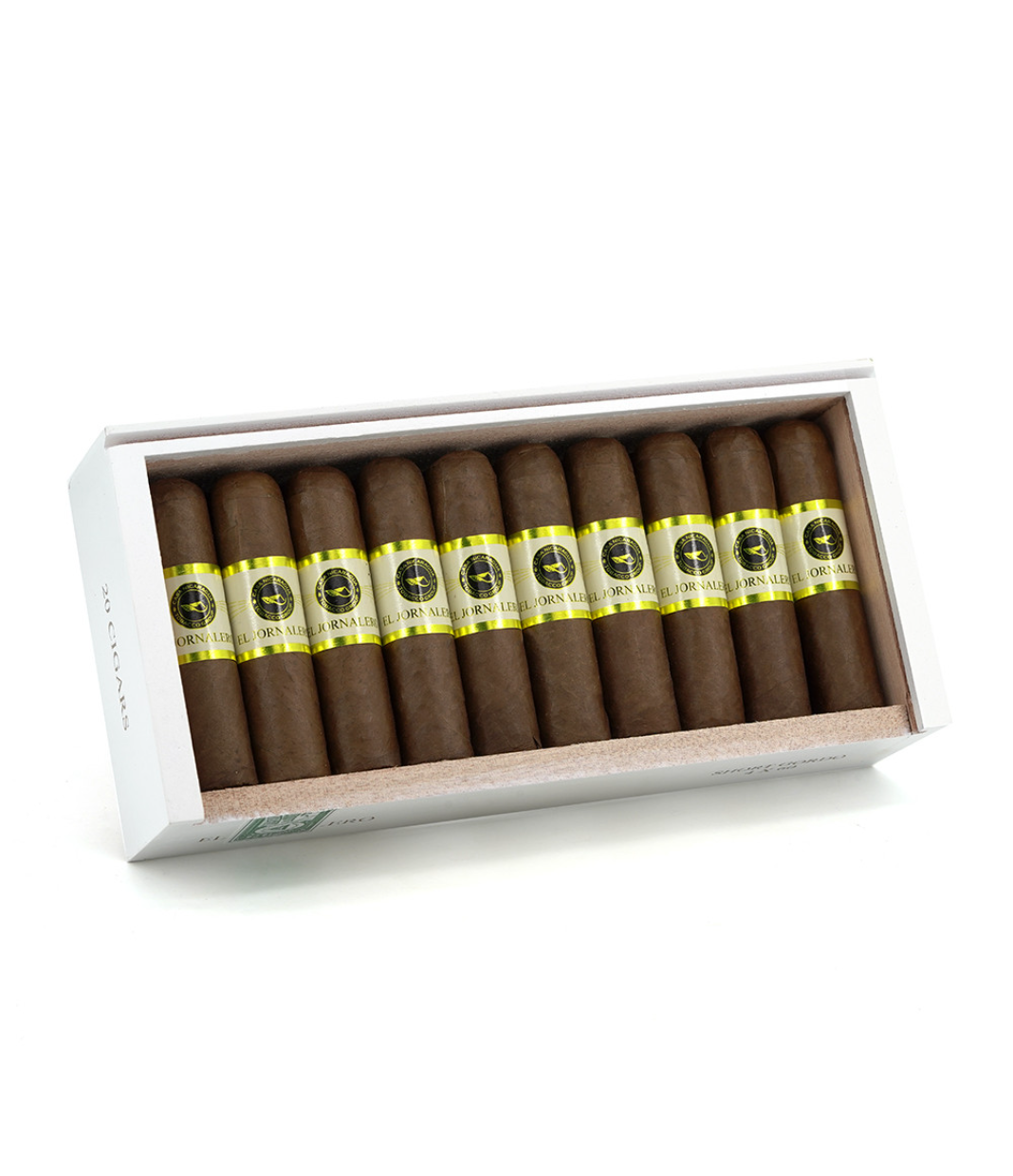 Casa Nicaragua El Jornalero Short Gordo Cigar Box of 20 close-up from AuCigars, premium Cuban cigar