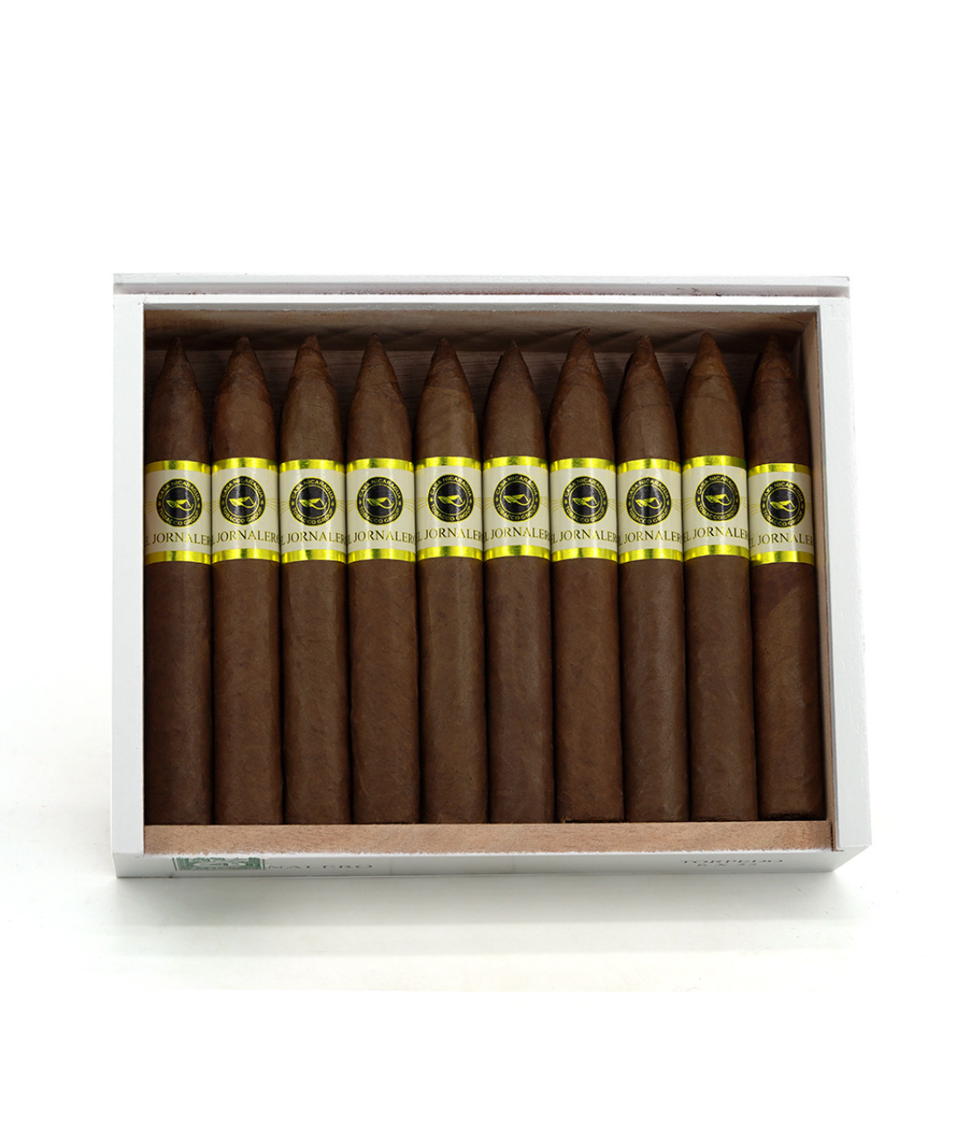 Casa Nicaragua El Jornalero Torpedo Cigar Box View 2 from AuCigars, premium Cuban cigar