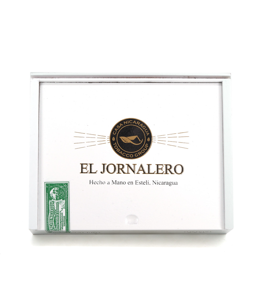 Casa Nicaragua El Jornalero Torpedo Cigar Box View 4 from AuCigars, premium Cuban cigar