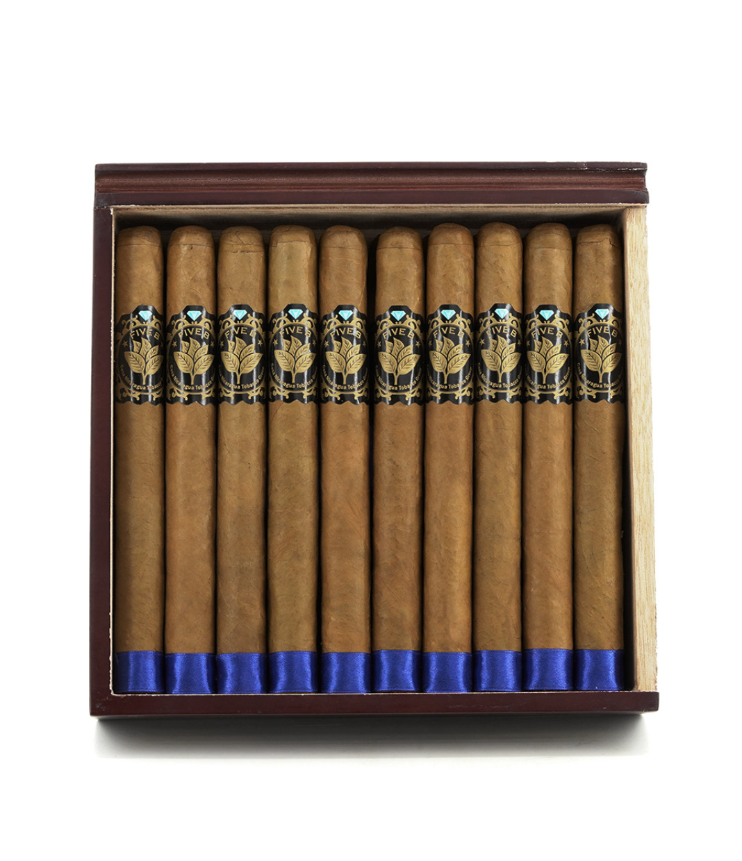 Casa Nicaragua Five B Churchill Cigar Box View 2 from AuCigars, premium Cuban cigar