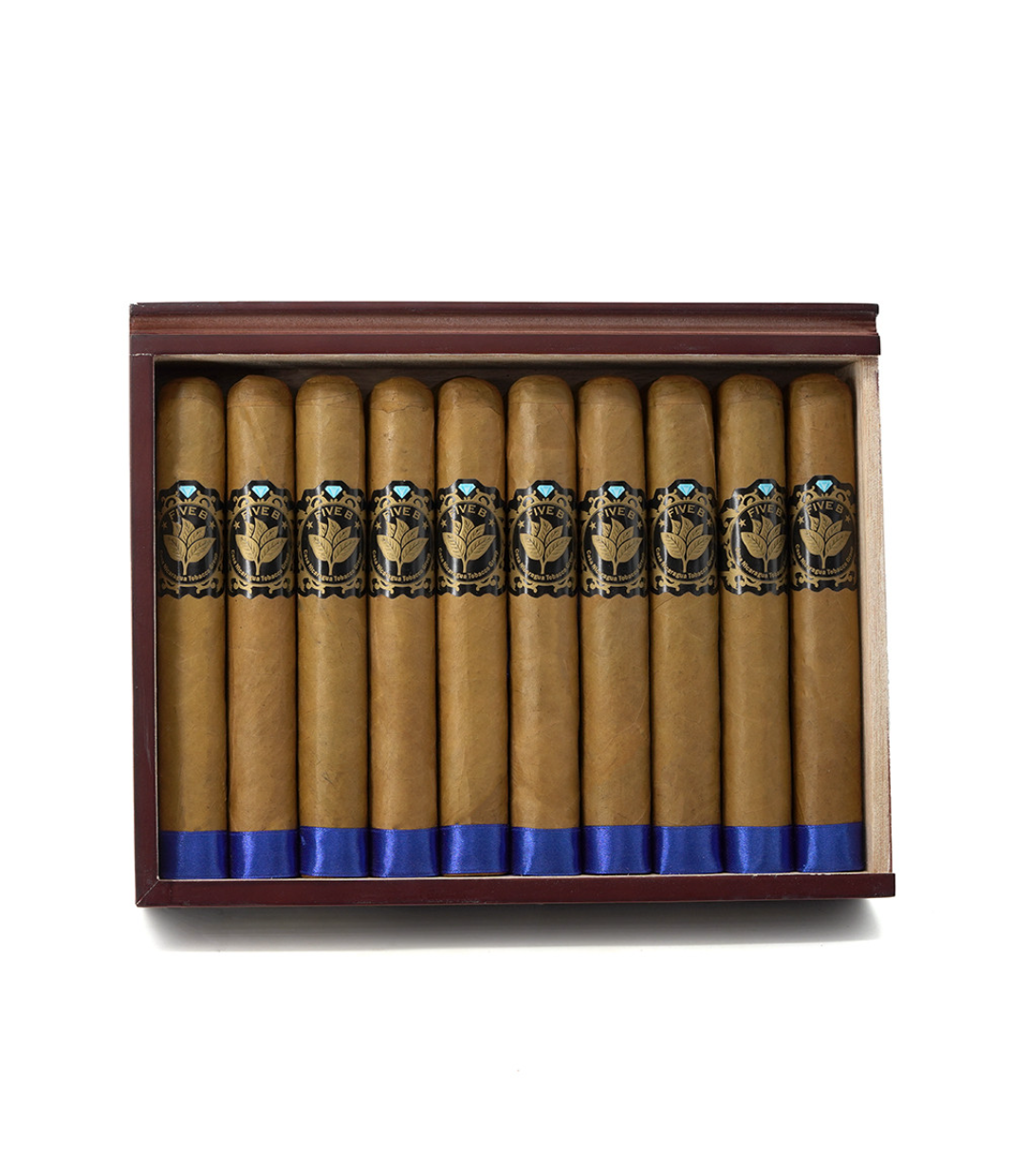 Casa Nicaragua Five B Esplendido Cigar Box View 2 from AuCigars, premium Cuban cigar
