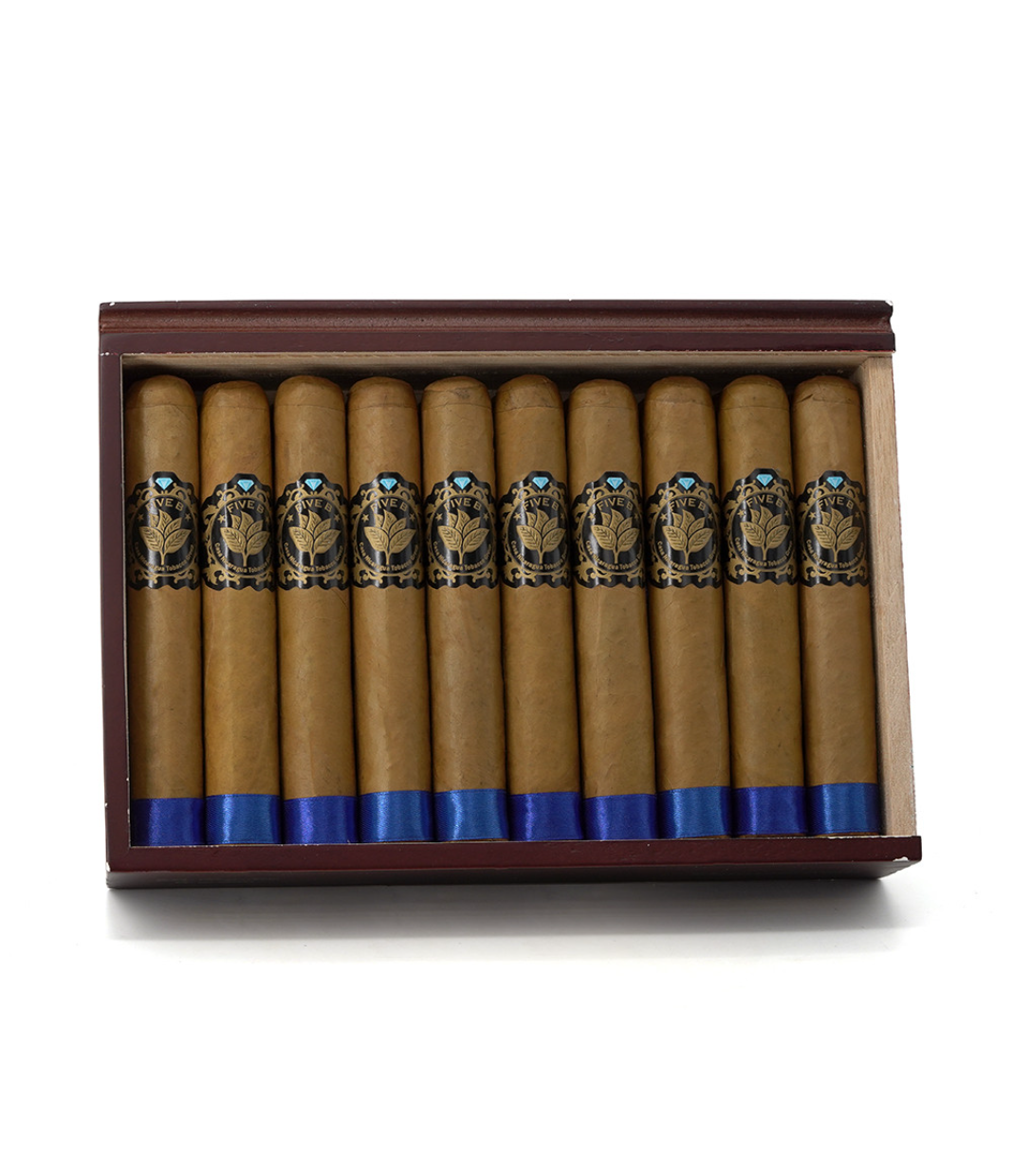 Casa Nicaragua Five B Gordo Cigar Box View 2 from AuCigars, premium Cuban cigar