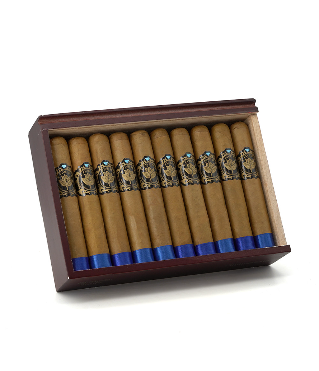 Casa Nicaragua Five B Gordo Cigar Box of 20 close-up from AuCigars, premium Cuban cigar