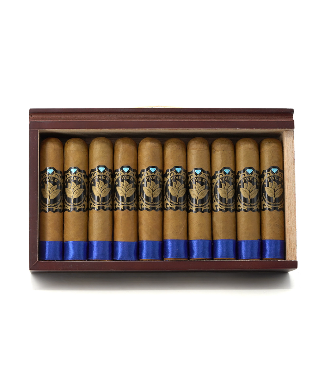 Casa Nicaragua Five B Petit Toro Cigar Box View 2 from AuCigars, premium Cuban cigar