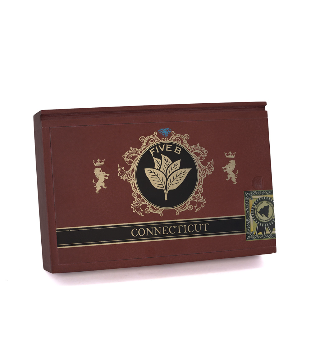 Casa Nicaragua Five B Robusto Extra Cigar Box View 3 from AuCigars, premium Cuban cigar