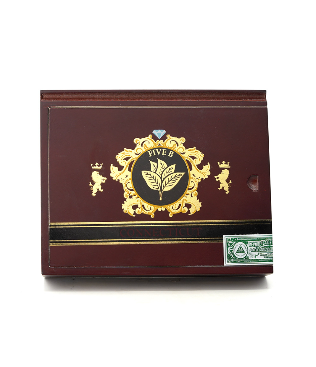 Casa Nicaragua Five B Torpedo Cigar Box View 4 from AuCigars, premium Cuban cigar