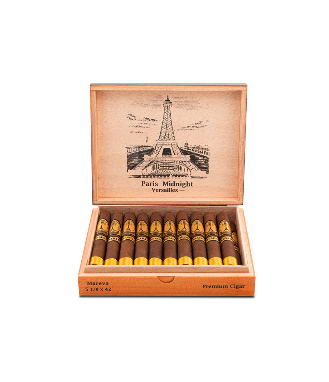 Casa Nicaragua Paris Midnight Versailles Mareva Cigar Box View 3 from AuCigars, premium Cuban cigar