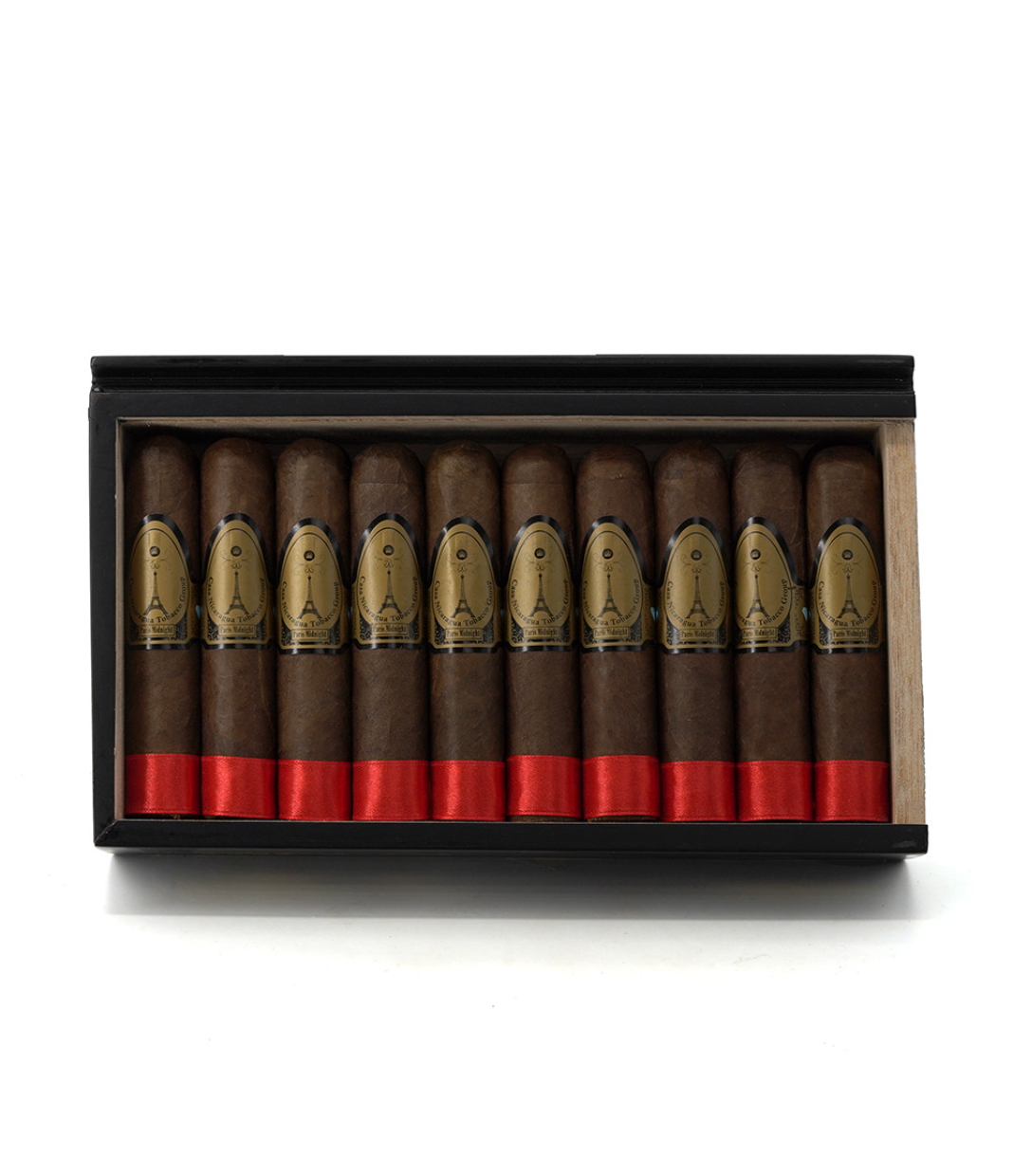 Casa Nicaragua Paris Midnight Petit Toro Cigar Box View 2 from AuCigars, premium Cuban cigar