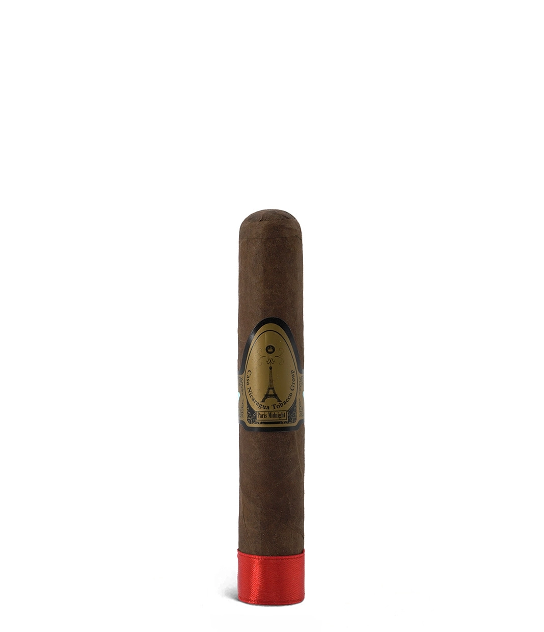 Casa Nicaragua Paris Midnight Robusto Extra Cigar close-up from AuCigars, premium Cuban cigar