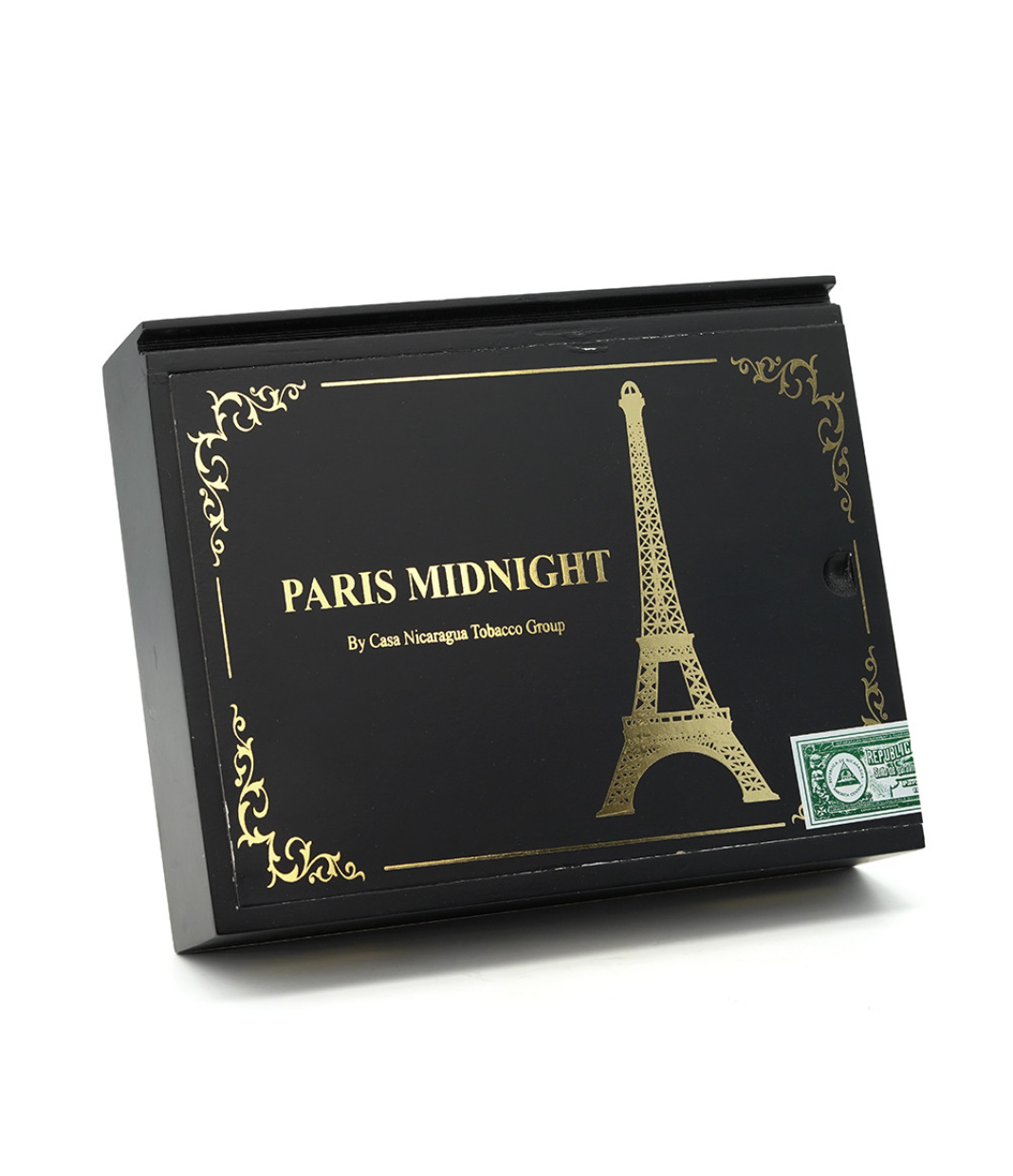 Casa Nicaragua Paris Midnight Sublime Cigar Box View 3 from AuCigars, premium Cuban cigar